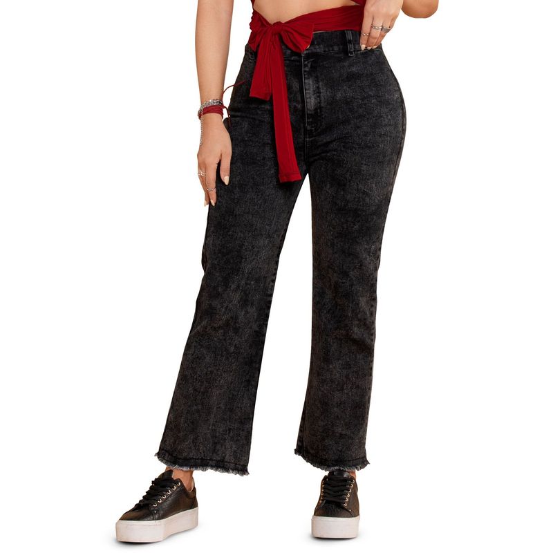 ATYPICAL - Jean Mujer Negro Atypical 89125