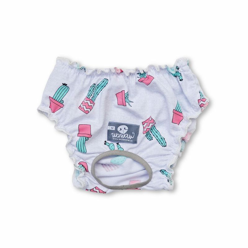 WAWAW - Calzones para perro  talla XXS cactus Wawaw