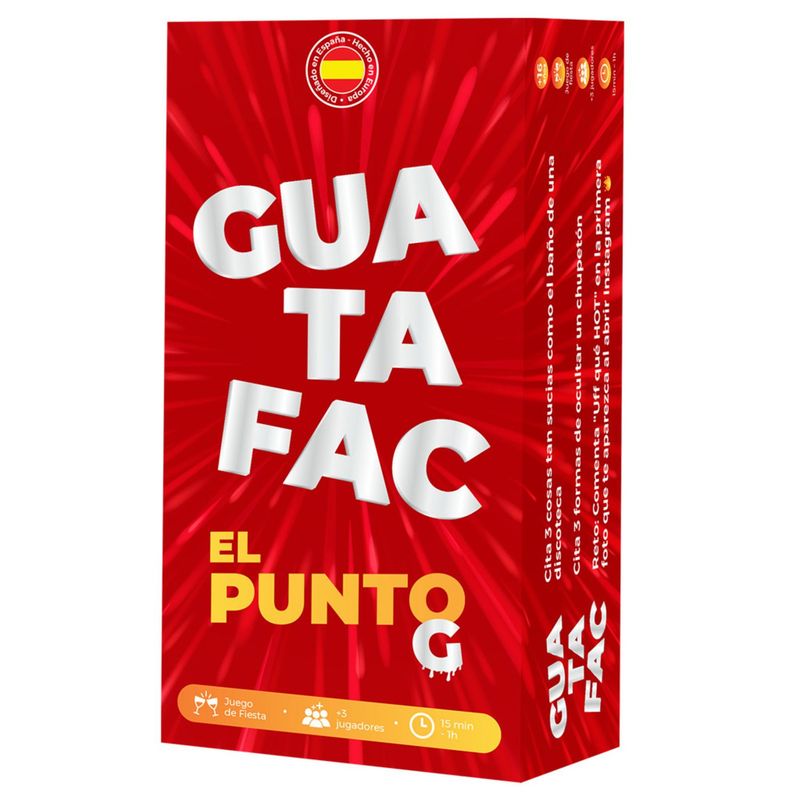 ASMODEE - Guatafac El Punto G-juego De Mesa Español