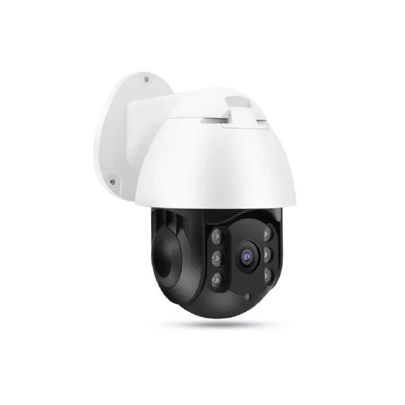 GENERICO - Camara Vision Nocturna Exterior Domo 360° Ip  Wi-fi Full Hd.