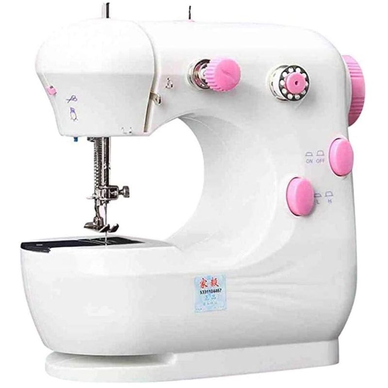 ONE PIXEL - Maquina De Coser Portatil Electrica Rosada