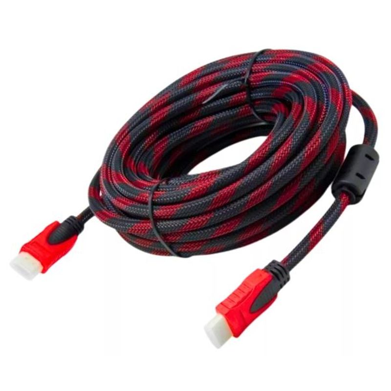 GENERICO - Cable HDMI Mallado De 5 Metros Doble Filtro Alta Calidad