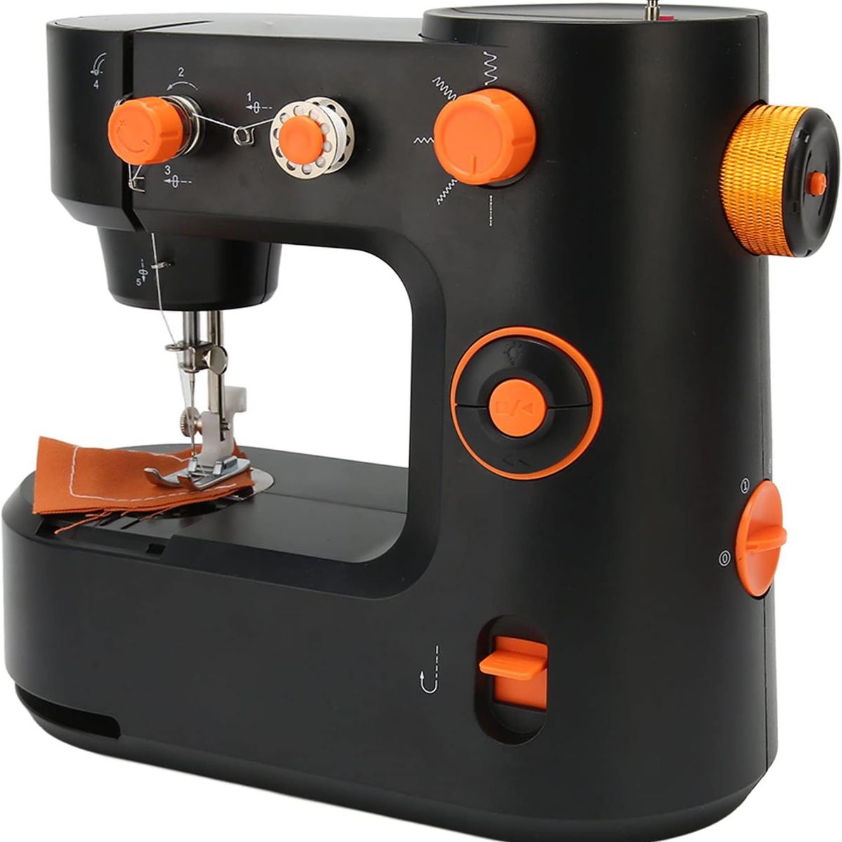 ONE PIXEL - Maquina De Coser Portatil Electrica 16 Puntadas Negra