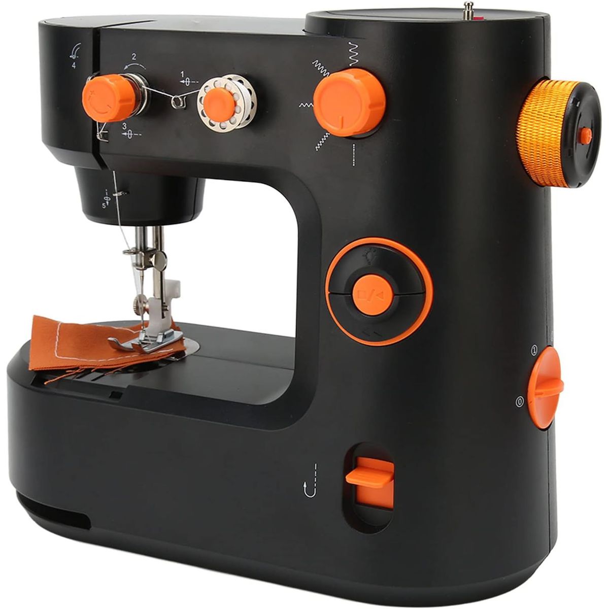 ONE PIXEL - Maquina De Coser Portatil Electrica 16 Puntadas Negra