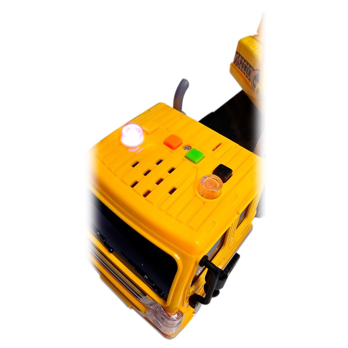 GENERICO - Camión Retroexcavadora Luz Sonido Truck Juguete Construcción