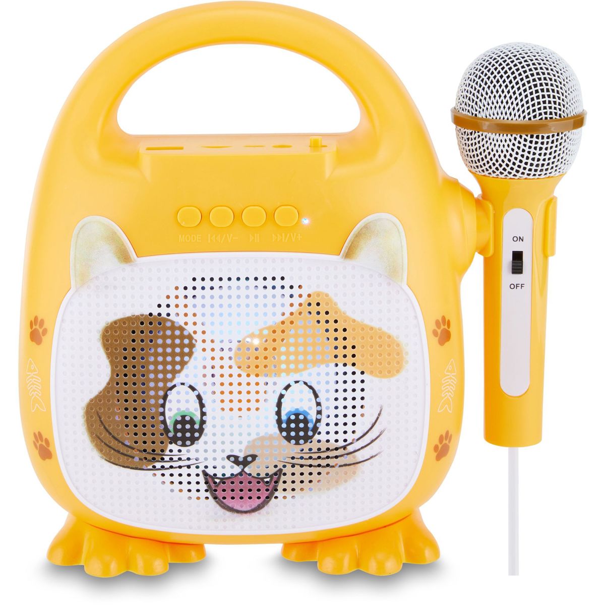 VIVITAR - Parlante Karaoke Vivitar Bluetooth Luz LED 12 hrs Infantil Microfono
