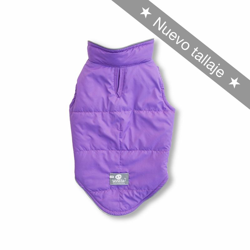 WAWAW - Chaleco para perro  talla XS lifesavers morado embone reflectivo Wawaw