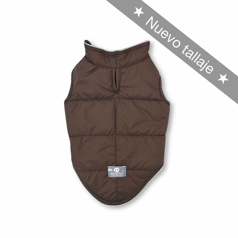 WAWAW - Chaleco para perro  talla 4XL lifesavers café embone reflectivo Wawaw