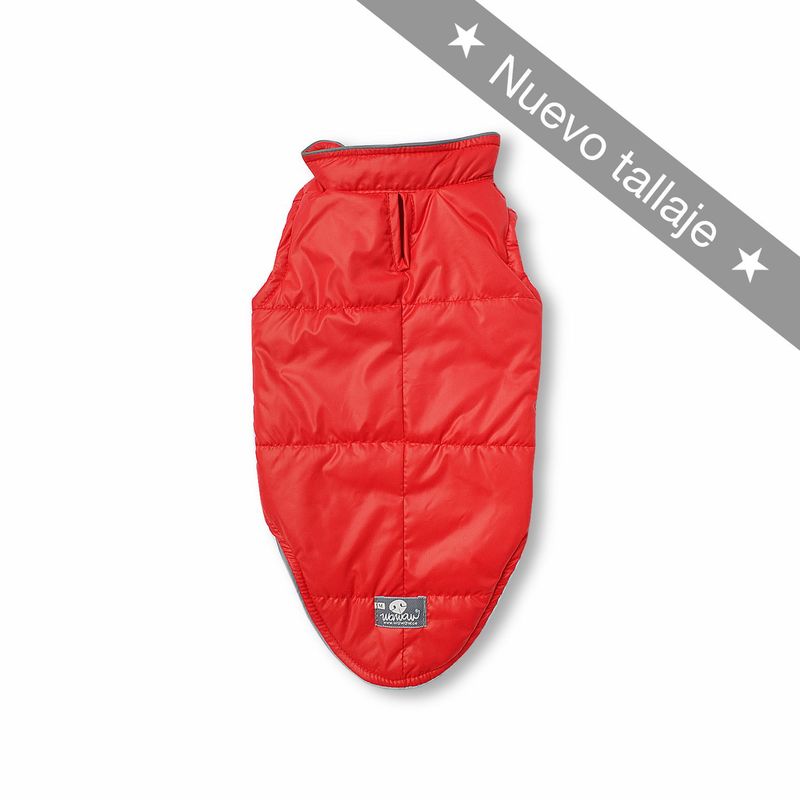 WAWAW - Chaleco para perro de cuerpo largo talla M lifesavers rojo embone reflectivo Wawaw