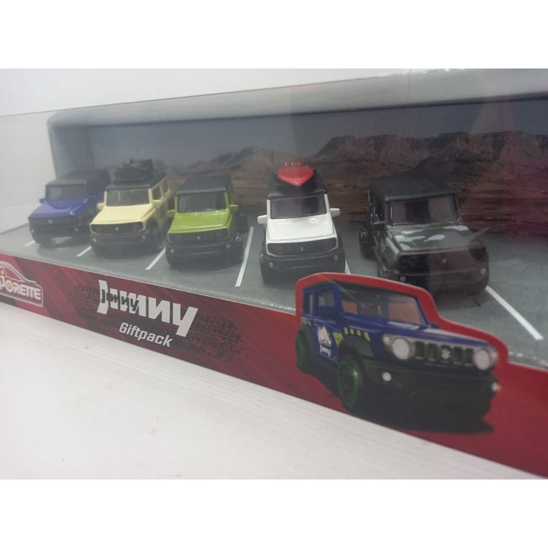 GENERICO - SET DE SUZUKY JIMMY MAJORETTE ESCALA 164 DE COLECCIÓN