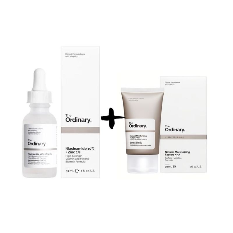 THE ORDINARY - The Ordinary Kit Niacinamide Zinc  Natural Moisturizing Factors  HA