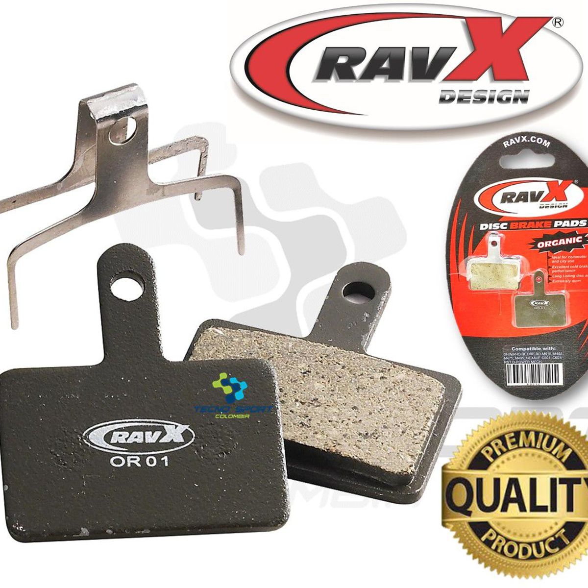 GENERICO - Pastilla Pasta Freno Shimano B01s Mecánico E Hidraulico