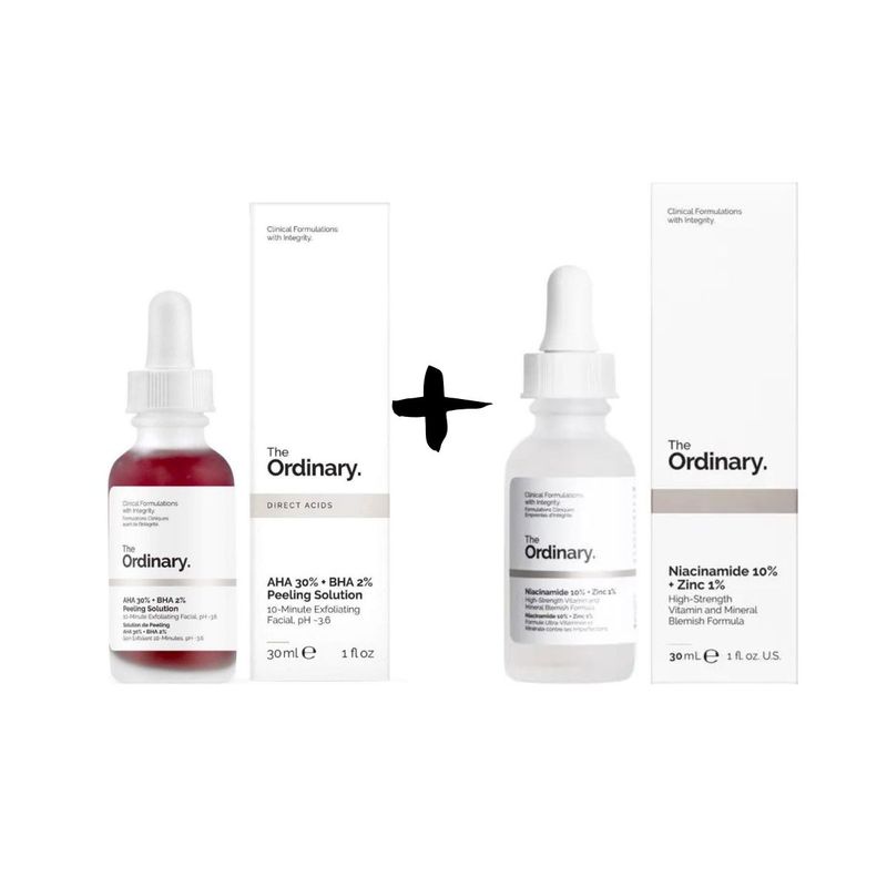 THE ORDINARY - The Ordinary Kit AHA BHA Peeling Solution  Niacinamide Zinc