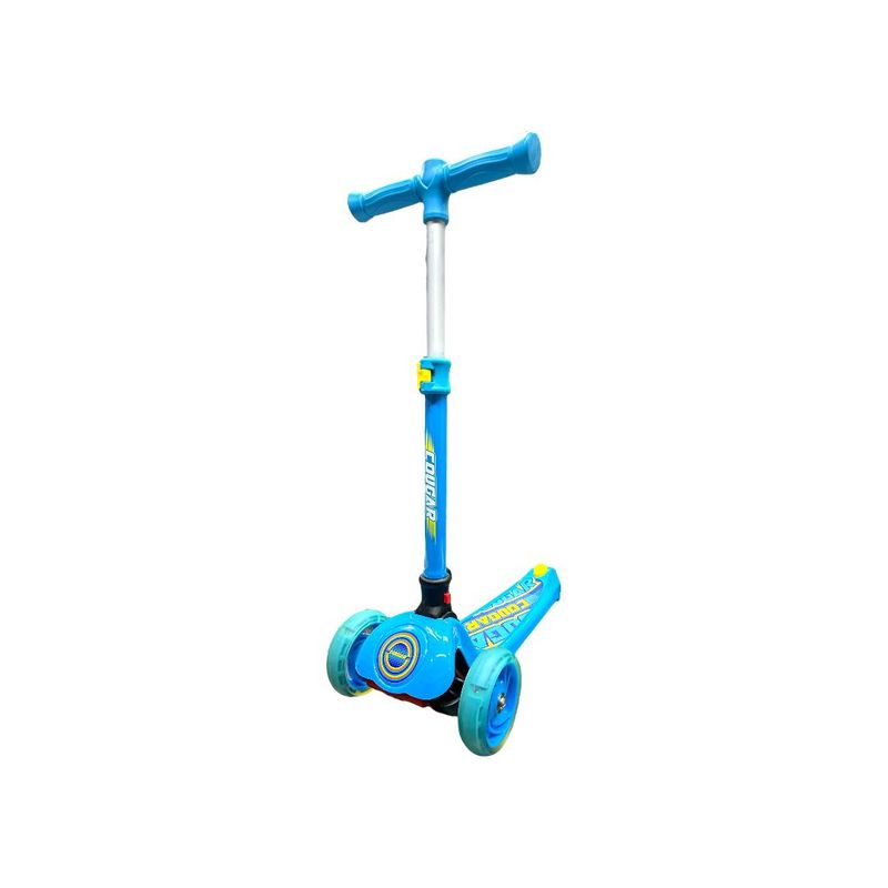 COUGAR - Patineta Scooter Cougar Ajustable Ruedas Goma Luz Azul