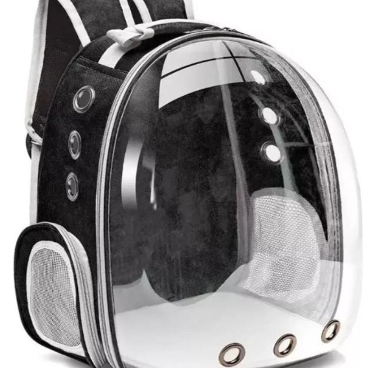 JASHEN - Mochila Bolso Transportes Transparente Mascotas Perros Gatos