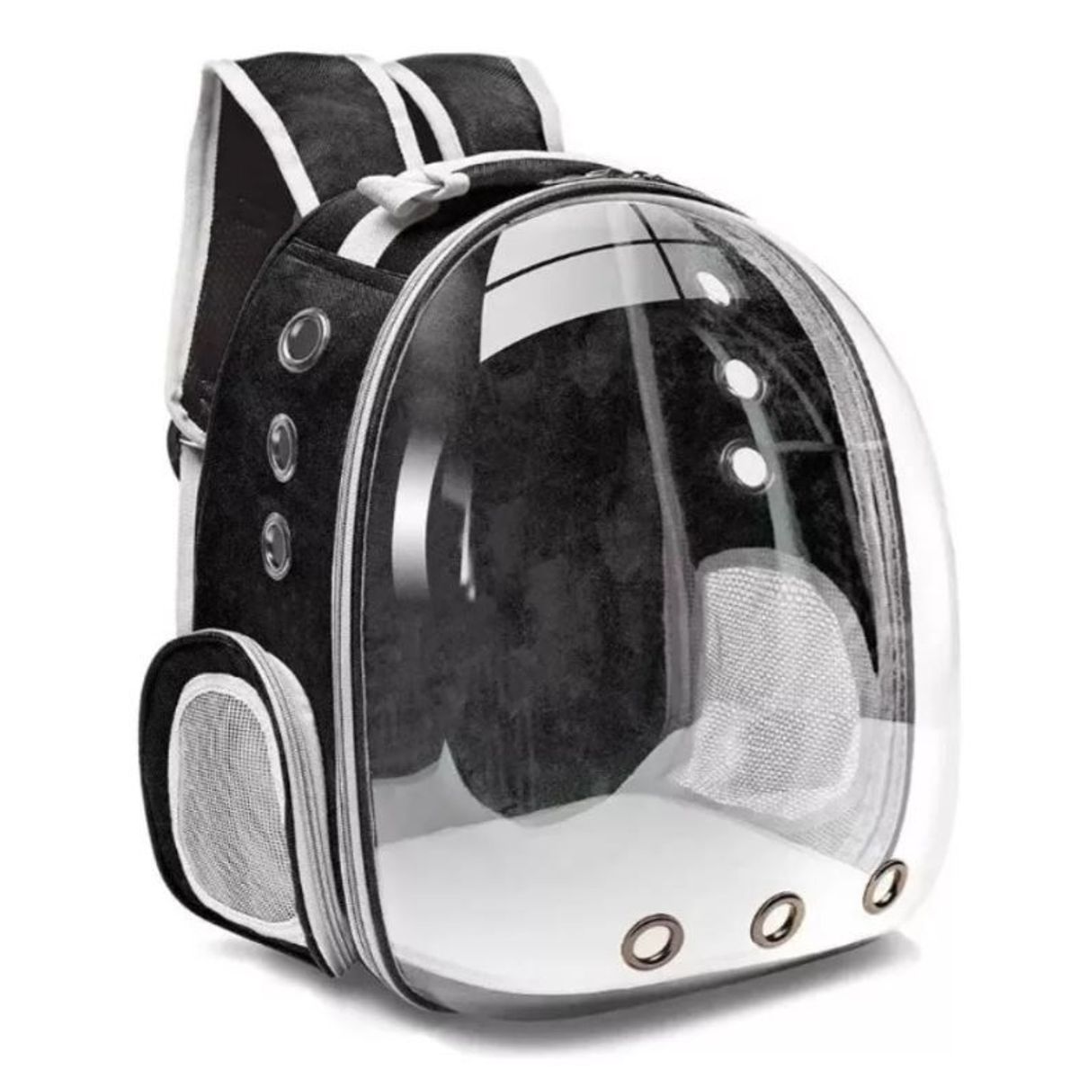 JASHEN - Mochila Bolso Transportes Transparente Mascotas Perros Gatos