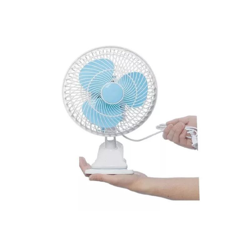 GENERICO - Ventilador Giratorio Mini Portatil 8"  HJ-180.