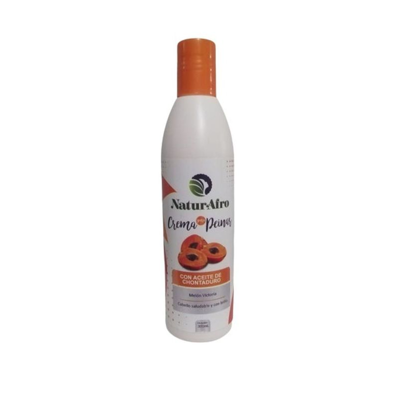 NATURAFRO - Crema para peina con aceite de chontaduro 300mL Naturafro