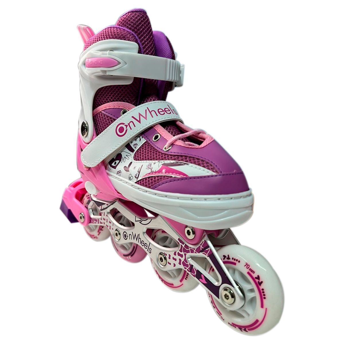 GENERICO - Patines Ajustables Linea Semiprofesionales Kit Onwheels Niño