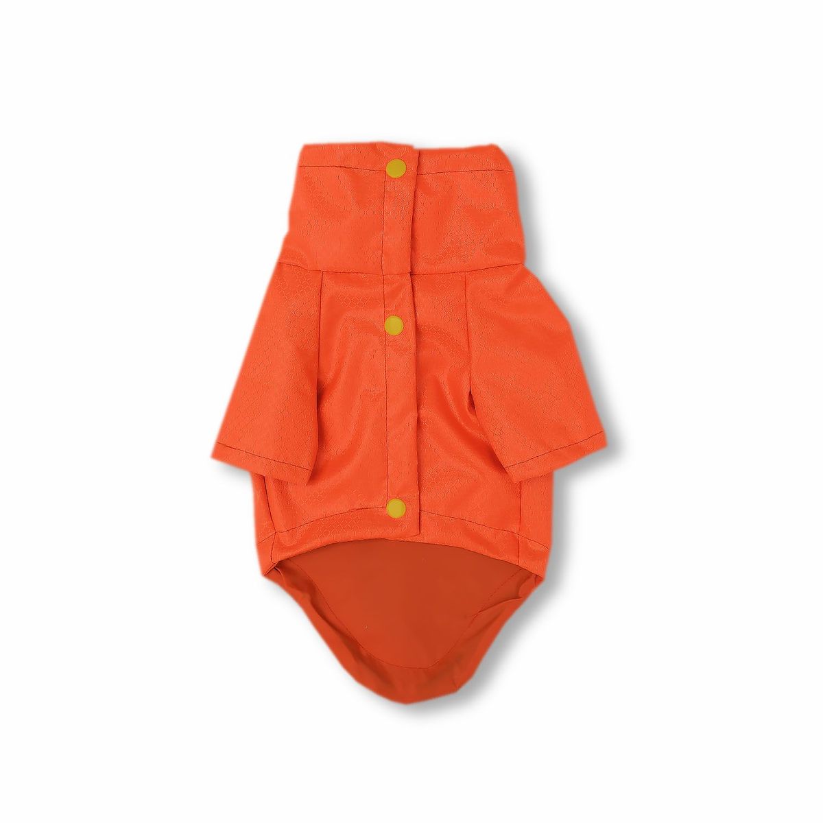 WAWAW - Chaqueta para perro  talla S cortavientos cuello alto naranja forro naranja Wawaw
