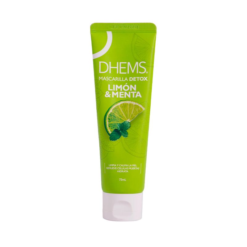 DHEMS - Mascarilla Detox Dhems Limon Menta X 75Ml