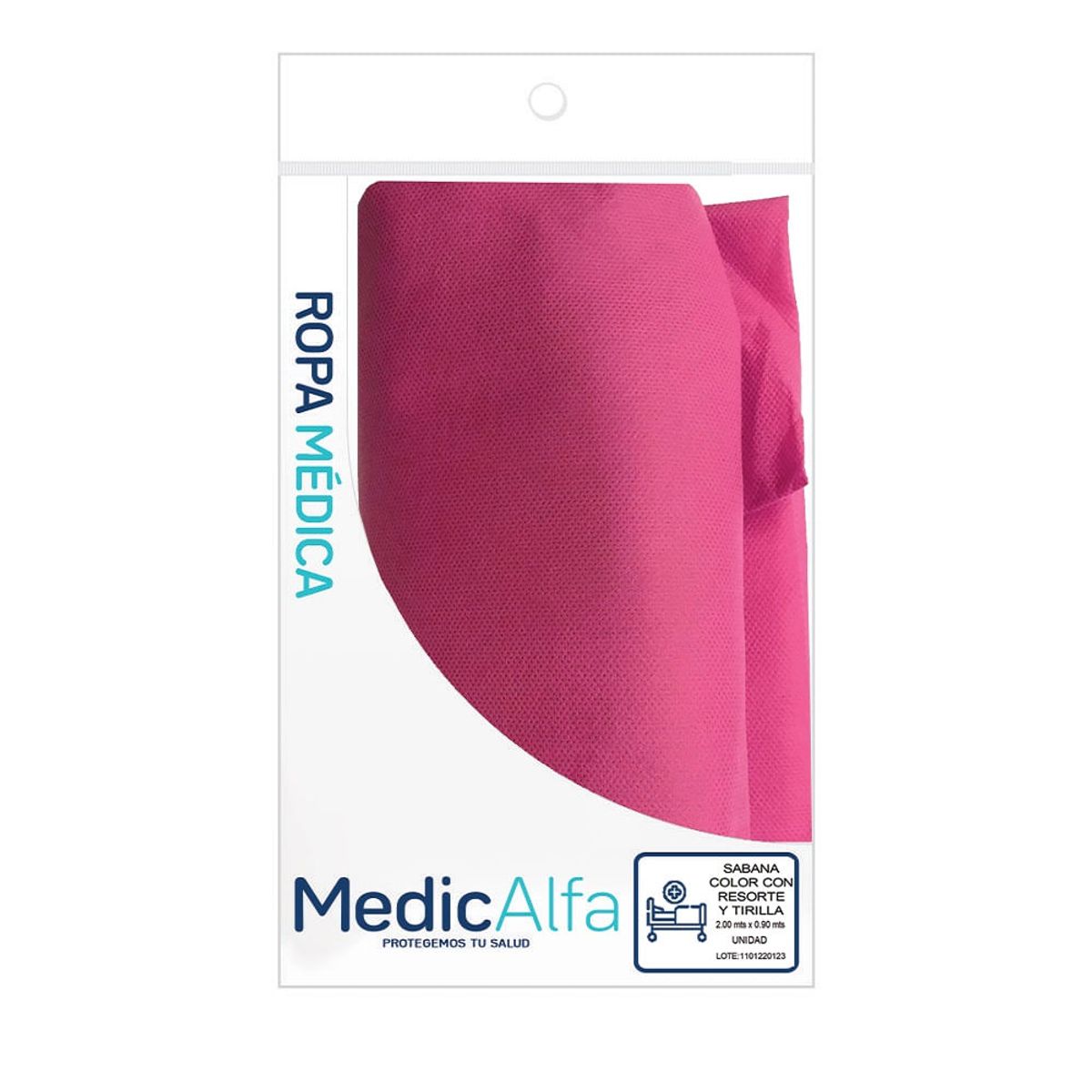 GENERICO - Sabana Medicalfa Color Rte Tirilla 2 X.0.9M