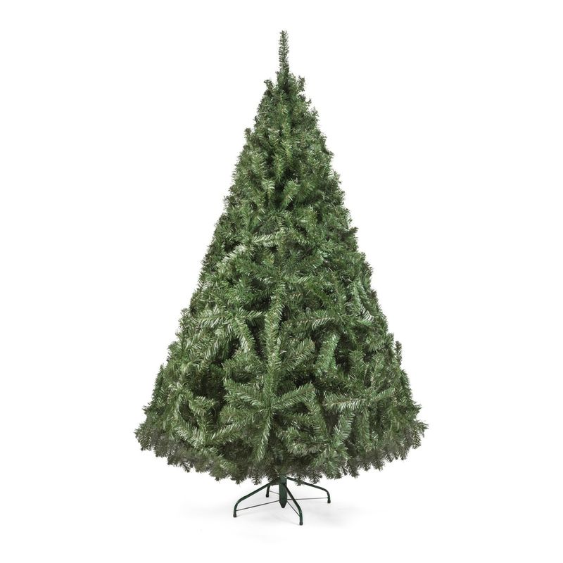 GIO HOME - Arbol de Navidad Pino Sombrilla 2.00m Verde 912 Ramas GIO Home