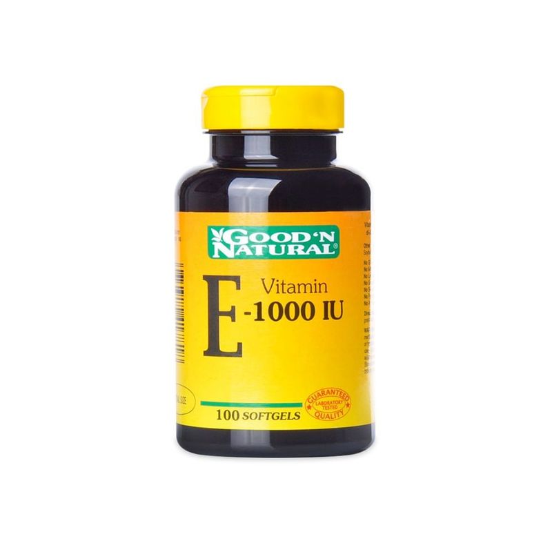 GOOD NATURAL - Vitamina E 1000Iu Good Natural X 100 Capsulas