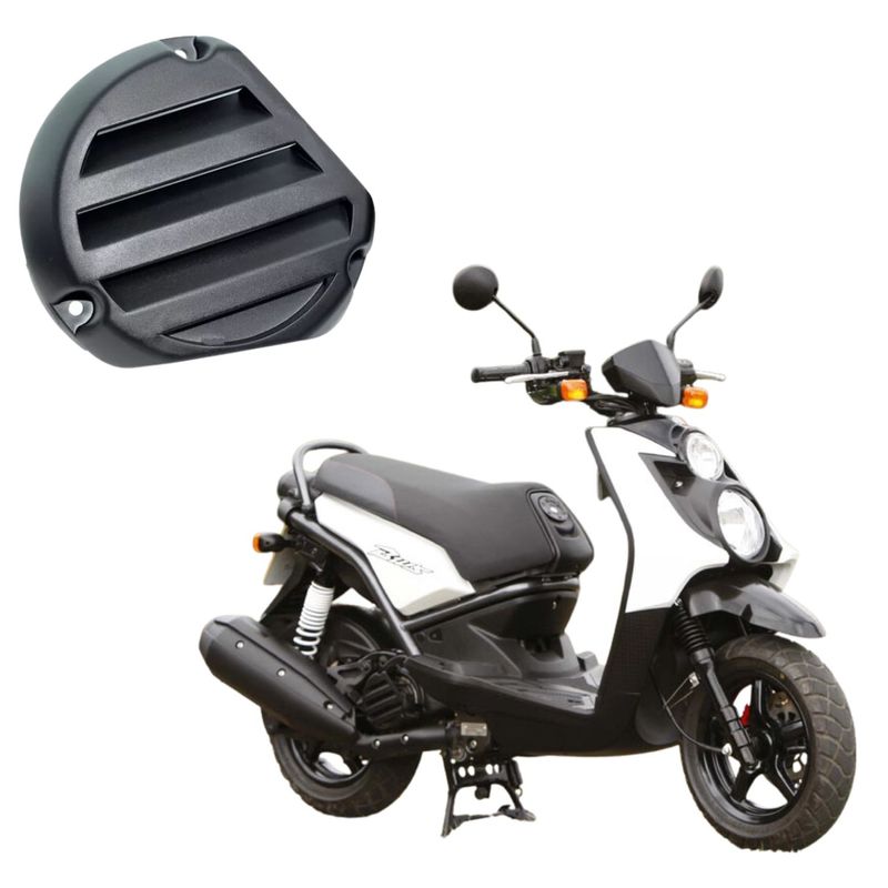 GENERICO - Tapa Ventilador Yamaha Bws 125 Negro