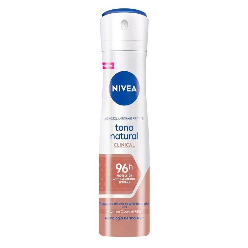 NIVEA - Desodorante Nivea Tono Natural Clinical Spray X 50ml