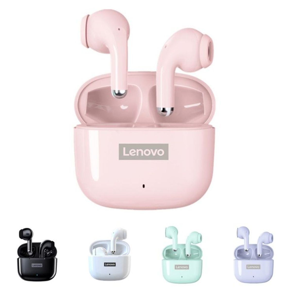 LENOVO - AUDIFONO LENOVO LP40 PRO ROSADO