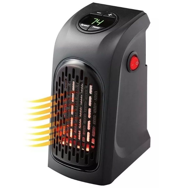 ONE PIXEL - Calentador Ambiente Portátil Calefacción 400W De Pared