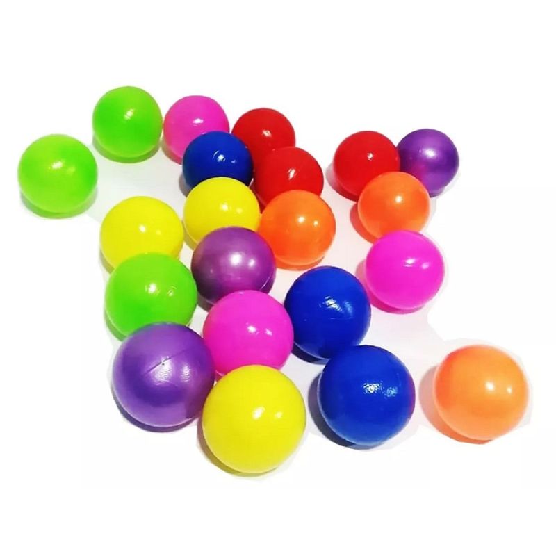 GENERICO - 50 Pelotas De Plástico Para Piscinas De Niños