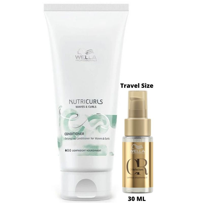 WELLA - Wella Acondicionador Nutri Curl Cuidado Rizos x200ml Aceite