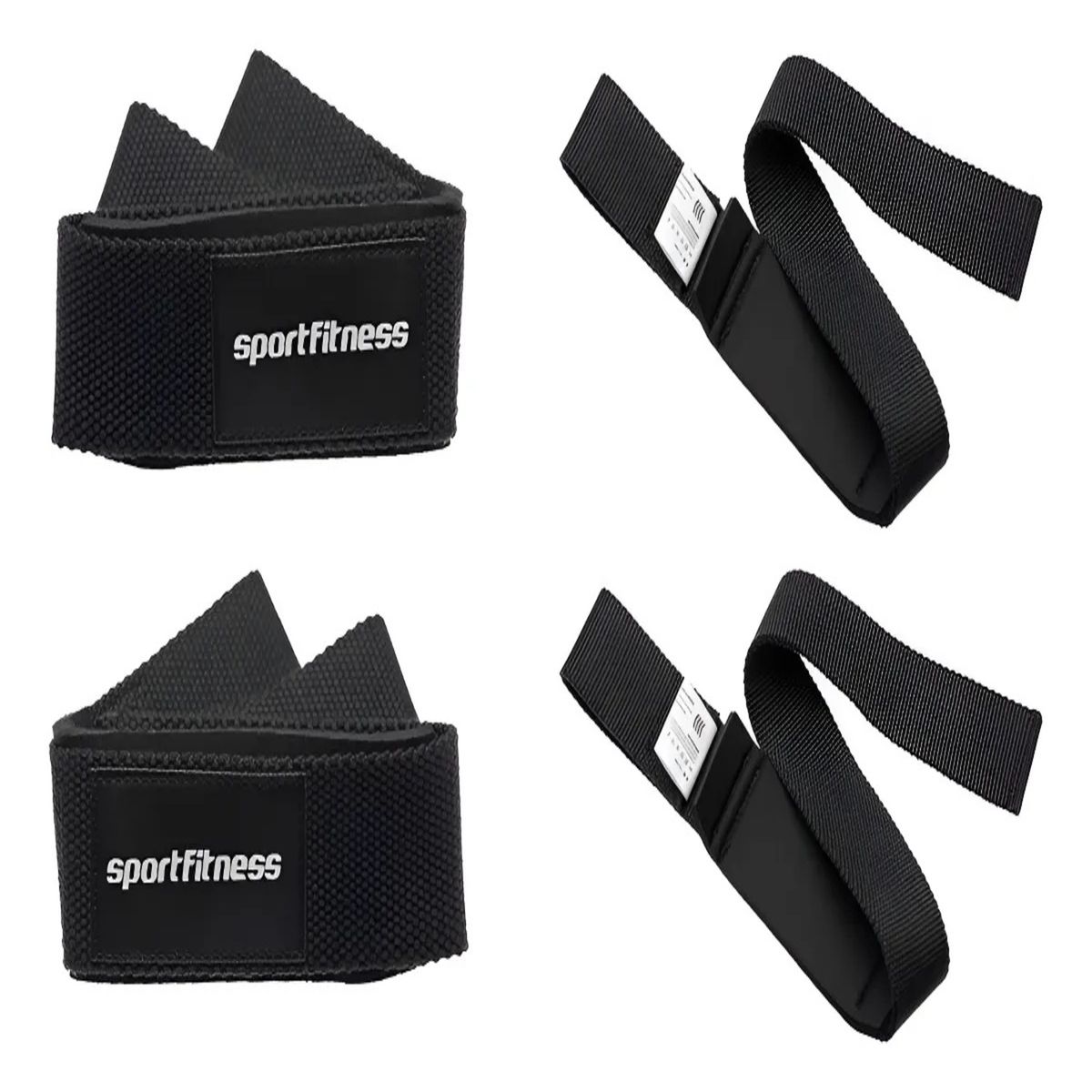 SPORT FITNESS - STRAP-  2 BANDAS PARA EVANTAMIENTO DE PESAS