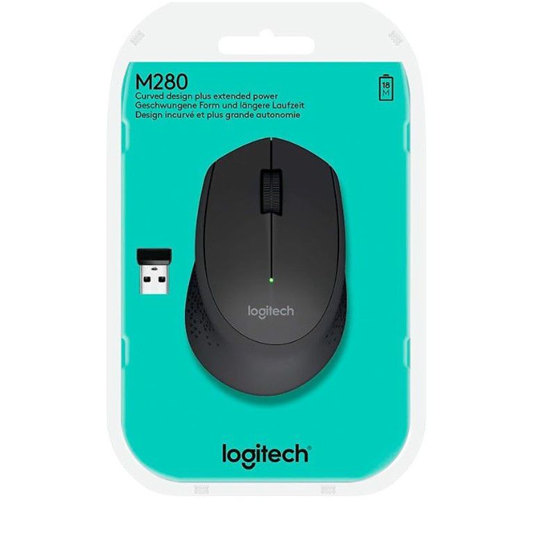 LOGITECH - Mouse Inalámbrico Logitech M280 Sensor Optico