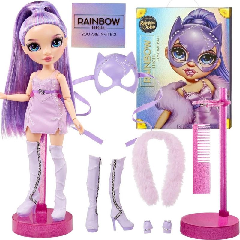 RAINBOW HIGH - Muñeca Moda Sorpresa Rainbow High Violet Willow Fashion
