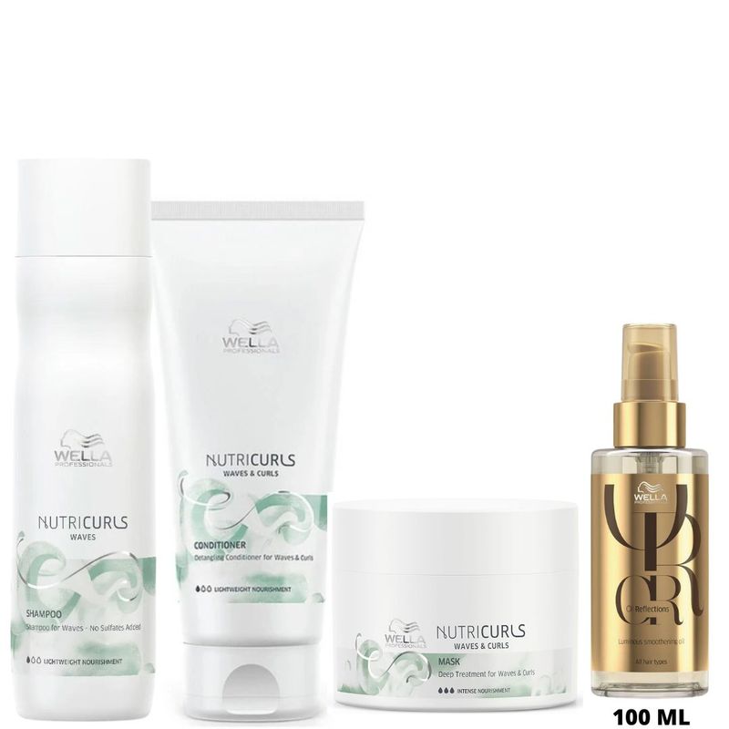 WELLA - Wella Nutri Curls Kit Cuidado Rizos