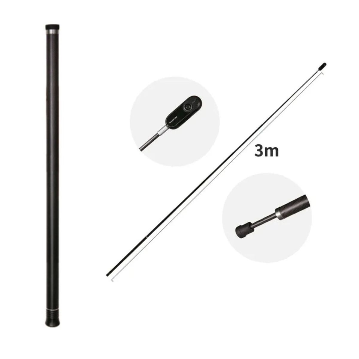 INSTA360 - Insta360 selfie stick 3 metros