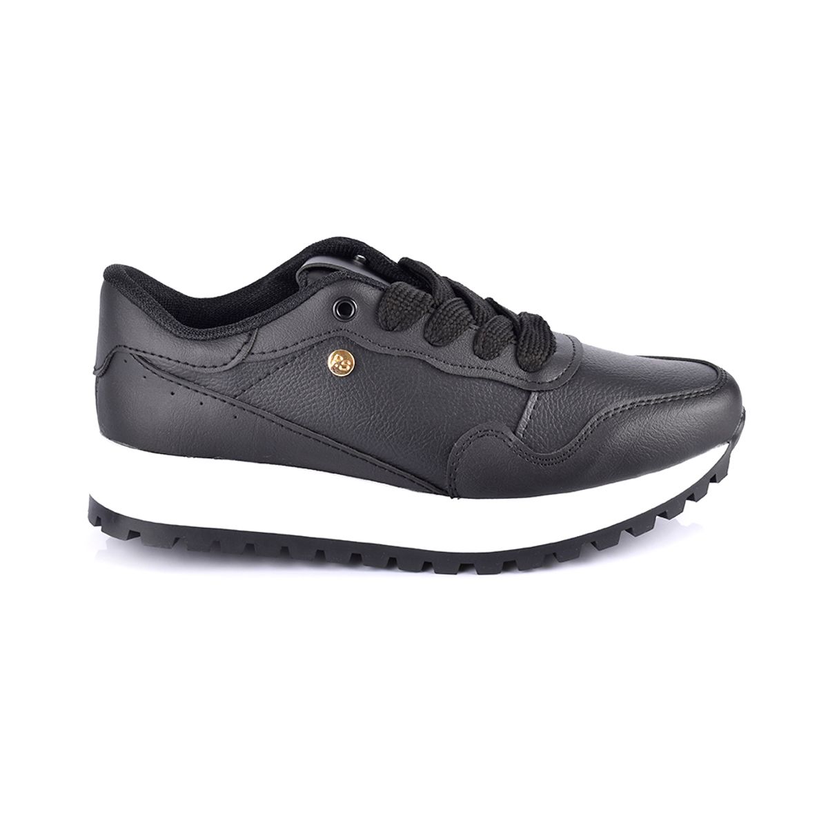 PRICE SHOES - Priceshoes Tenis Moda Mujeres 962CHICAGONEGRO