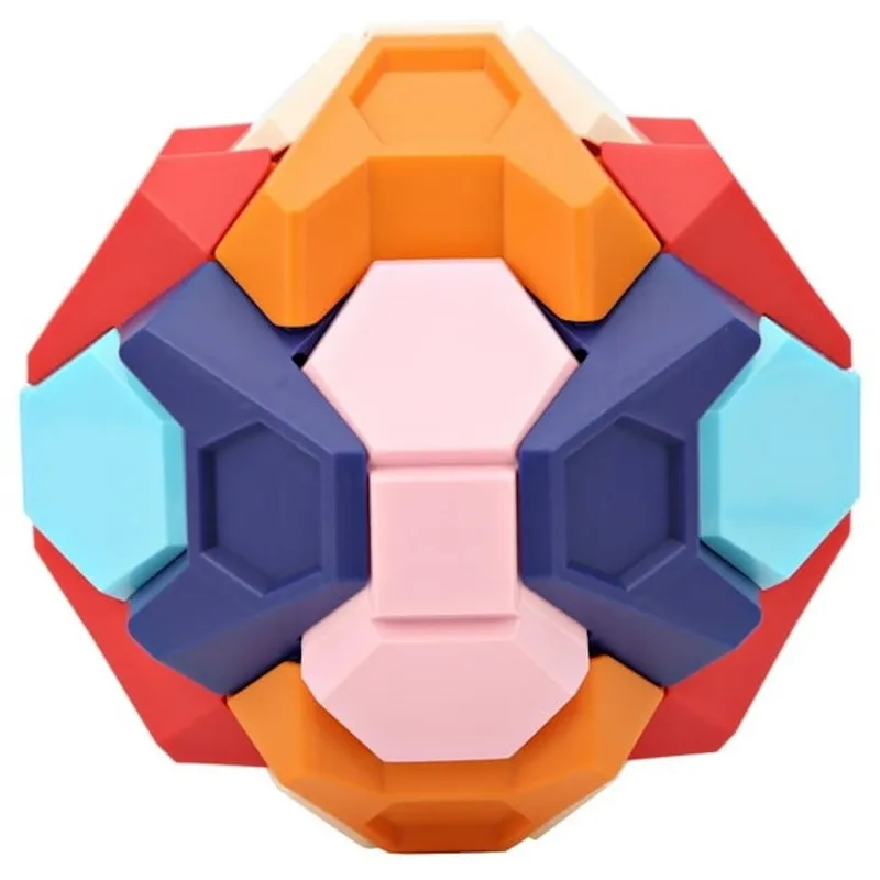 GENERICO - Puzzle 3d Rompecabezas Rubik Destreza  Alcancia Poligono