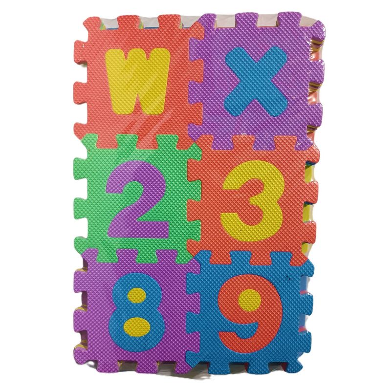 GENERICO - Tapete Abecedario Completo 36 Fichas 10cm Fomy Fomi Bebe