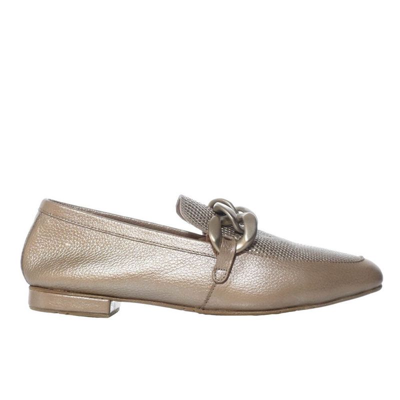 ZAVATTY - Baleta para mujer H-ELA METAL ARENA CUERO ZAVATTY