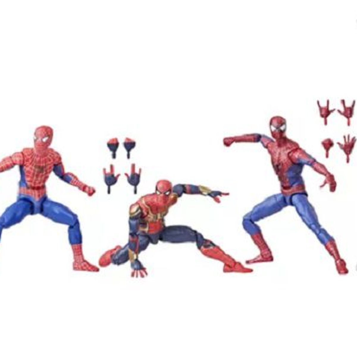 HASBRO - 3 Pack Spiderman Way Home Figuras Marvel Legends 16 Cm