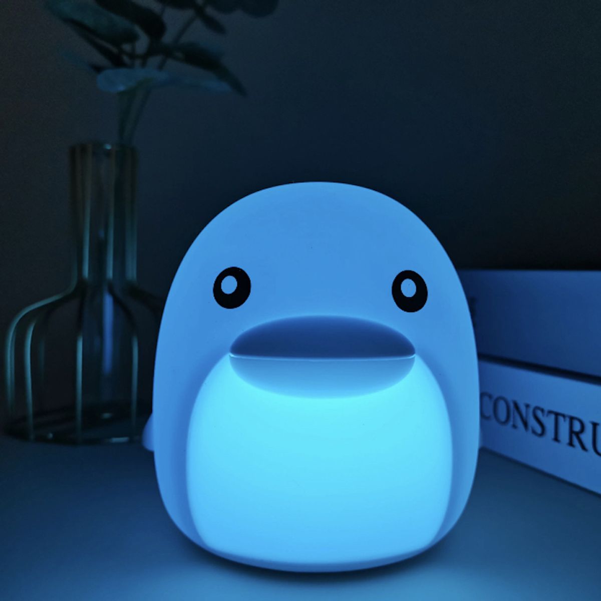 STALION INC - Lamparita Delfin Para Niños  Luz De Guarderia Para Bebe Favorito.