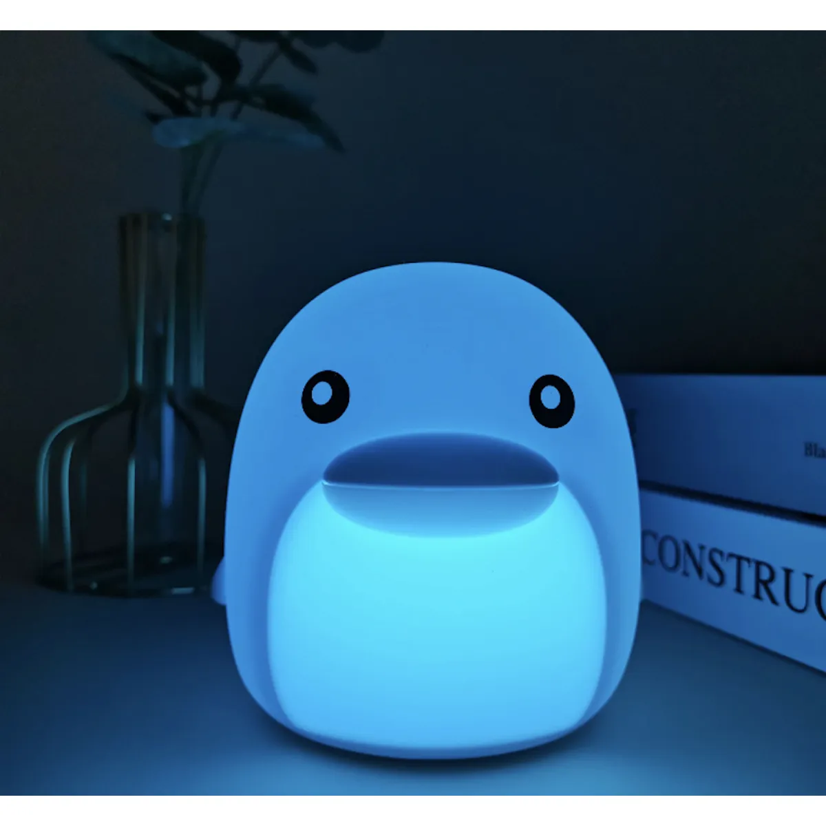 STALION INC - Lamparita Delfin Para Niños  Luz De Guarderia Para Bebe Favorito.