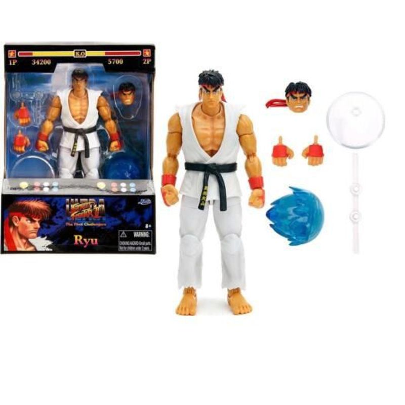 JADA TOYS - Ryu Figura De Acción Street Fighter II Jada Toys 16 Cm