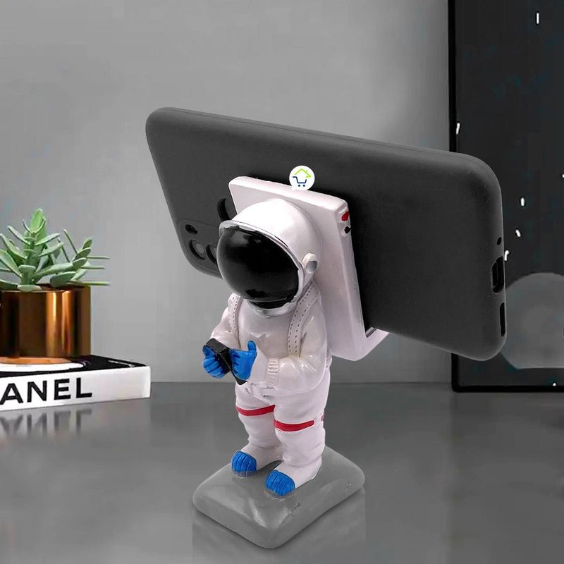 COMPRALOENCASA COM - Soporte Base Holder Celular Astronauta Decoración Escritorio SCAH01