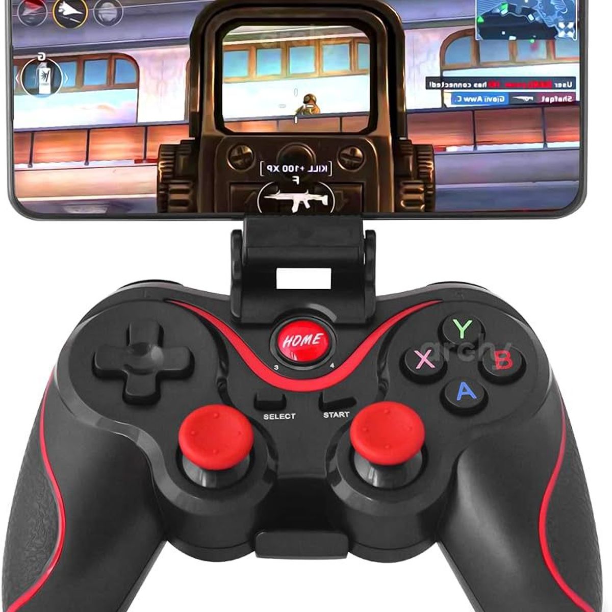 GENERICO - Control Bluetooth X3 Para Celular Android Pc  Soporte