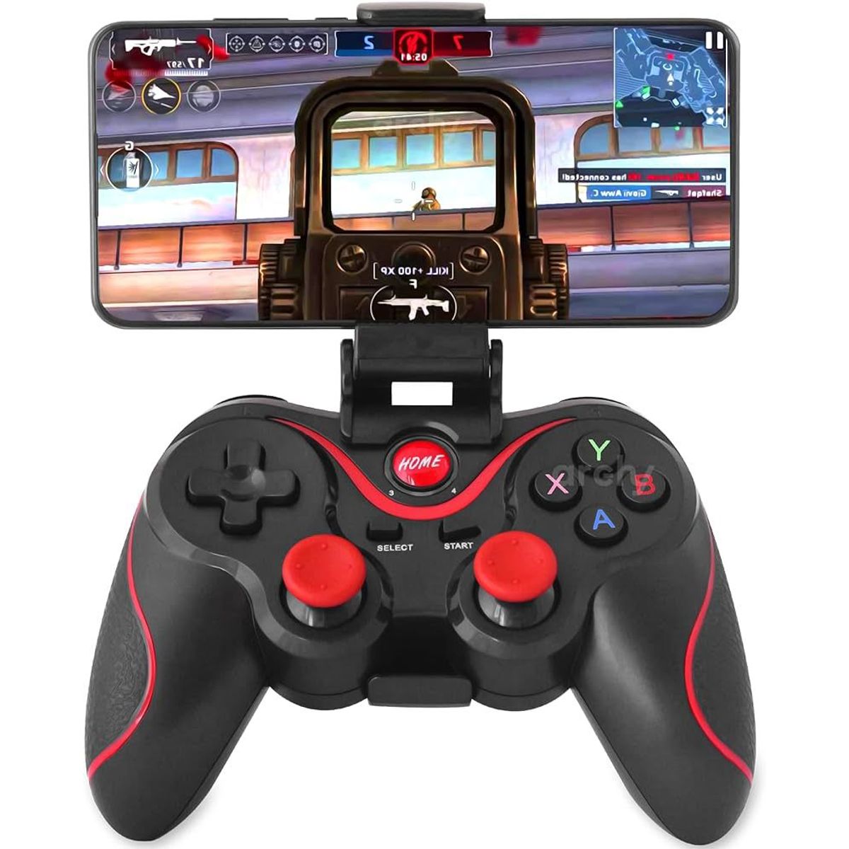 GENERICO - Control Bluetooth X3 Para Celular Android Pc  Soporte